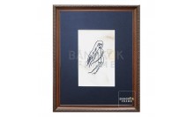 กรอบรูปใส่ผ้าปัก กรอบรูปงานแฮนเมด